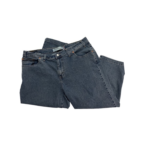 Levi's Denim - Levi's Nouveau Capri 515 Denim‎ Jeans Women's Size 22 Blue Wash Cropped